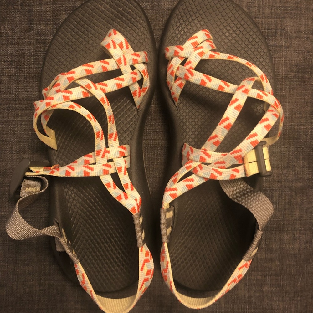 Warm Multicolor Women’s Chacos size 9 NWOT